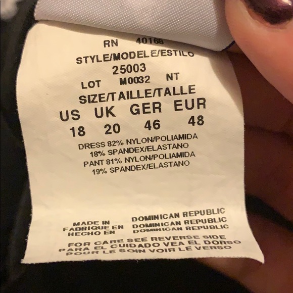 Caribbean joe one piece women’s bathing suit (s18) - Picture 5 of 5